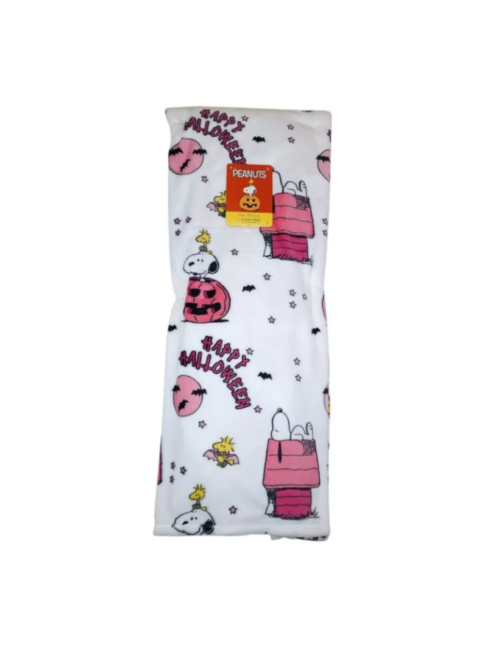 Peanuts Halloween Snoopy Pet Throw Blanket 60